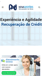 Mobile Screenshot of novagne.com.br